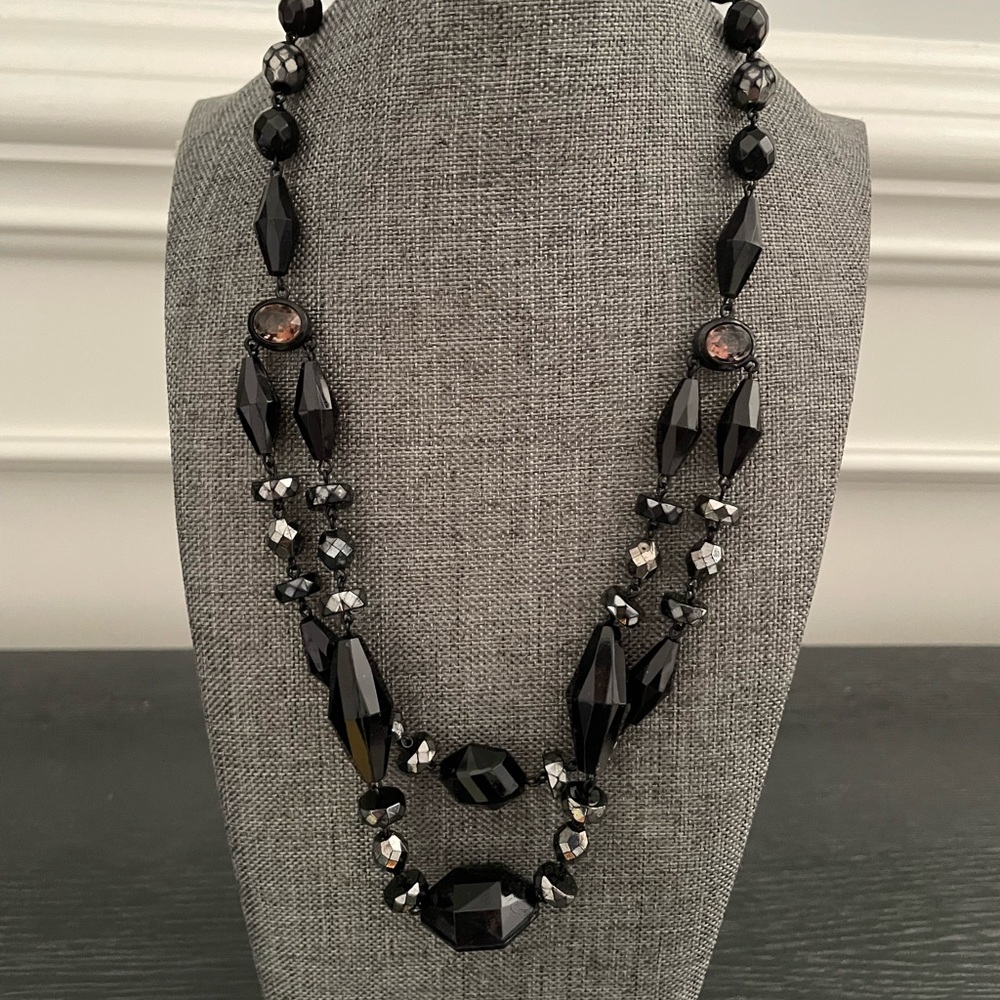 Robert Rose beaded layered necklace